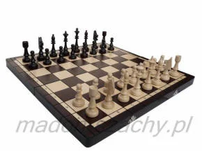 Juego de ajedrez tradicional de madera